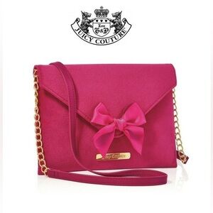 Pink Juicy Couture Envelope Bag.